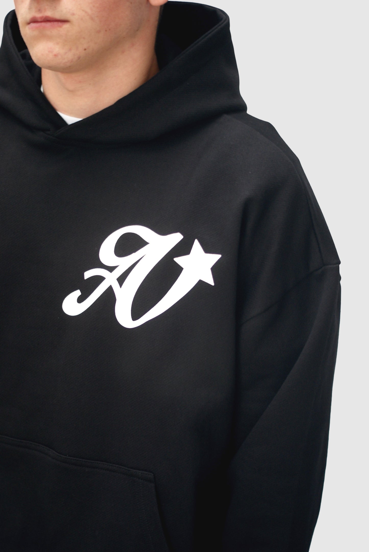 SIGNATURE LOGO PULL OVER HOODIE