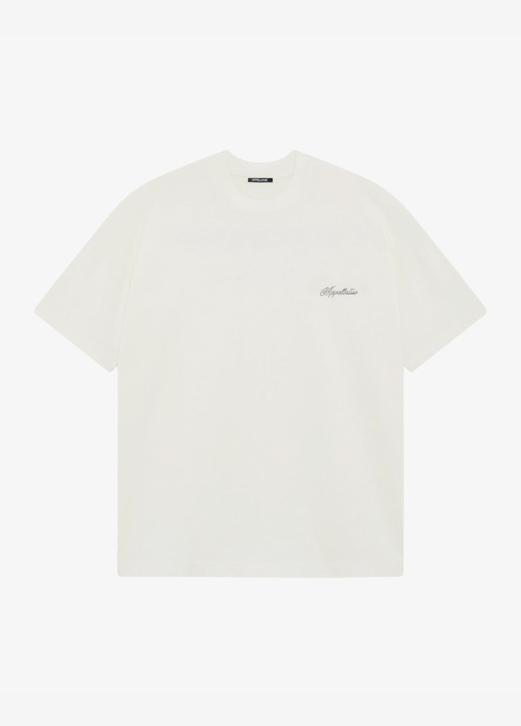 DISTRESSED SCRIPT LOGO T-SHIRT