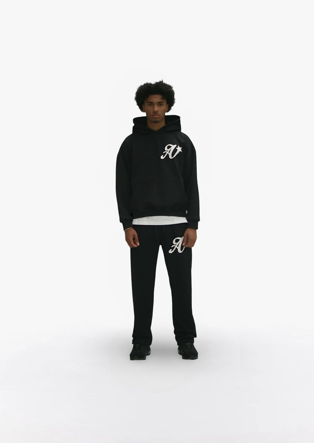 SIGNATURE LOGO STRAIGHT LEG SWEATPANTS