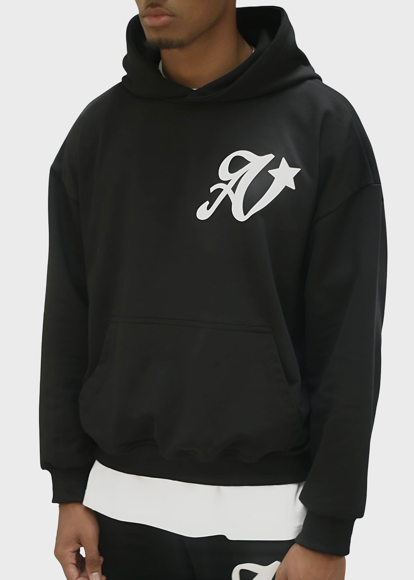 SIGNATURE LOGO PULL OVER HOODIE